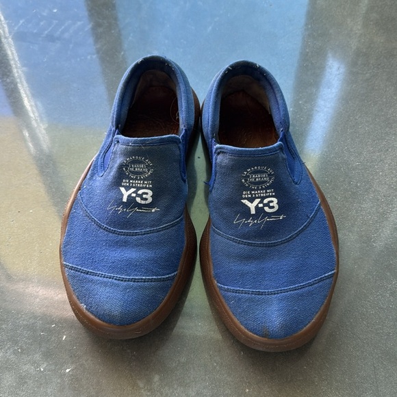 Y-3 Tangutsu Canvas Slip On Sneakers - Picture 3 of 6